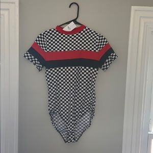 Checkered Bodysuit 🚨